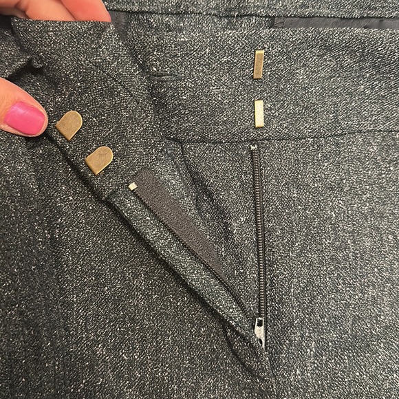 NWT LOFT blue Marisa paper bag trousers - Picture 6 of 10